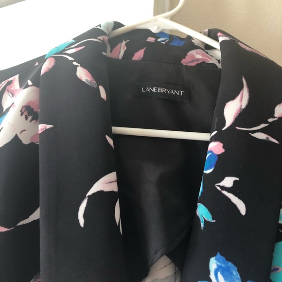 Lane Bryant floral size 18/20 blazer - Picture 3 of 4